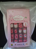 CHILDREN PRESS ON NAILS KIT 120 piece @R80