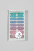 Nail wrap set Glitter Multi