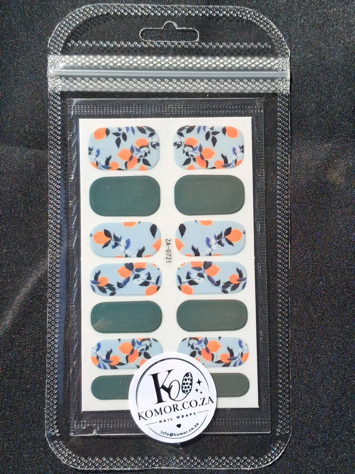 Nail wrap set Garden