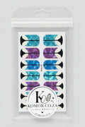 Nail wrap Sparkle Blue + Purple
