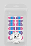Nail wrap set Shaded star