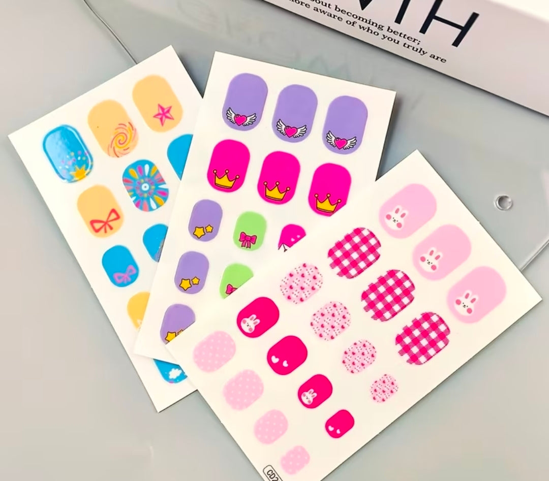 CHILDREN NAIL WRAPS @R60